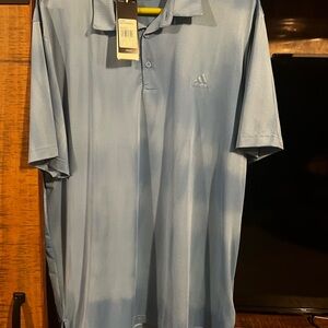 adidas Men's Sky Blue Performance Polo
